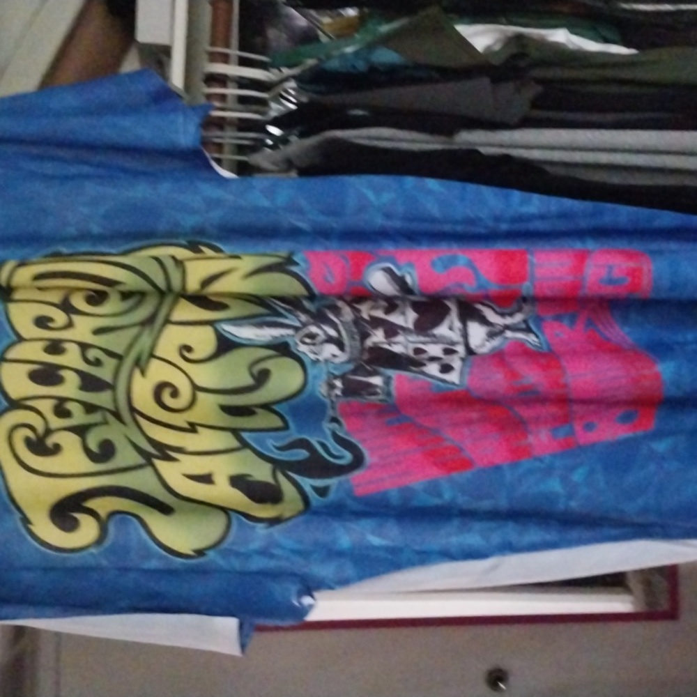 Jefferson Airplane white rabbit shirt